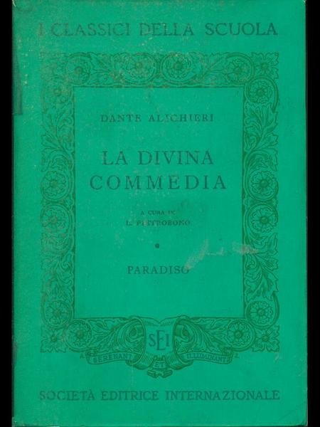 La Divina Commedia-Paradiso