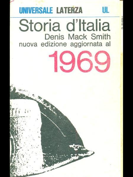 Storia d'Italia 1861 - 1969