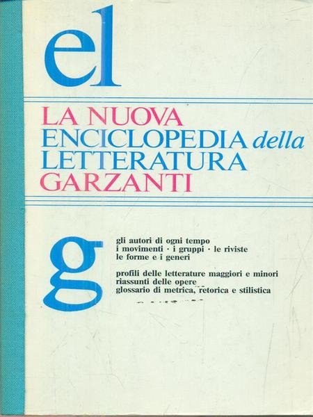 La nuova enciclopedia della letteratura Garzanti