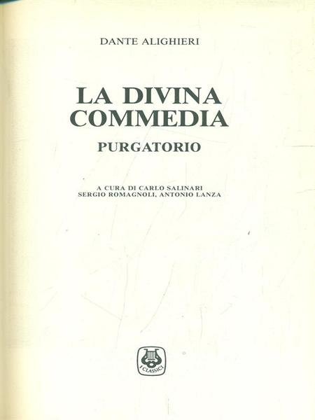 La Divina Commedia - Purgatorio