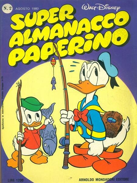 Super almanacco Paperino n. 2 Agosto 1980