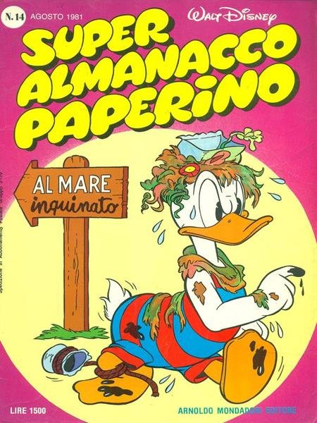 Super almanacco Paperino n. 14 Agosto 1981