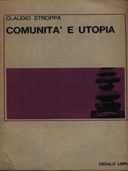 Comunita' e utopia