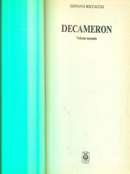 decameron vol II