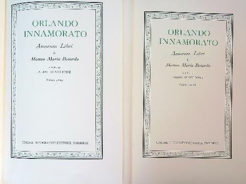 Orlando innamorato. 2vv