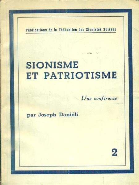 Sionisme et patriotisme