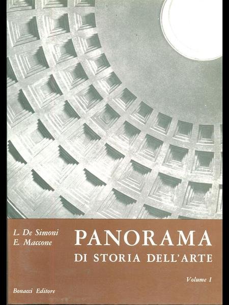 Panorama di storia dell'arte I