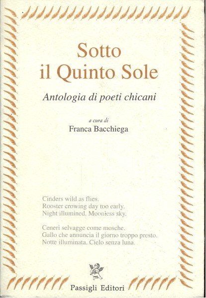 Sotto il quinto sole. Antologia di poeti chicani
