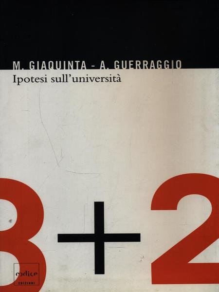 Ipotesi sul'universita'