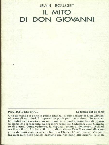 Il mito di Don Giovanni