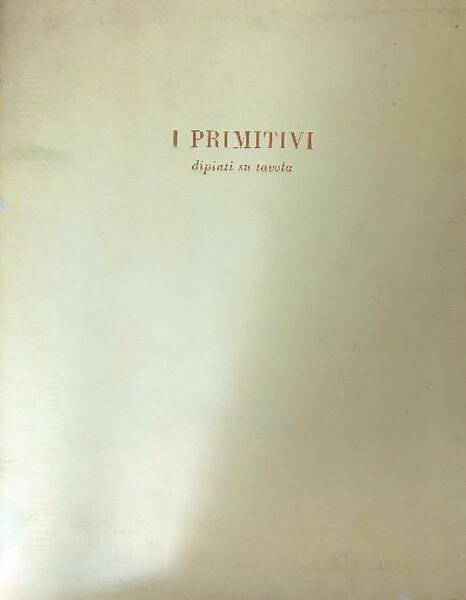 I Primitivi: dipinti su tavola