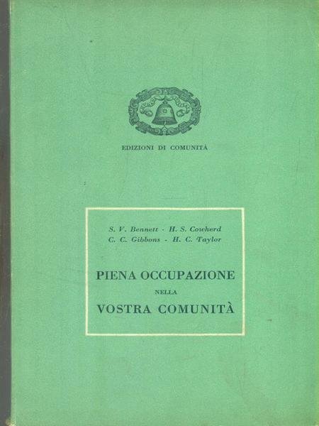 Piena occupazione nella vostra comunita'