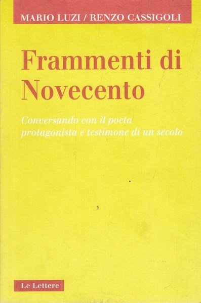 Frammenti di Novecento