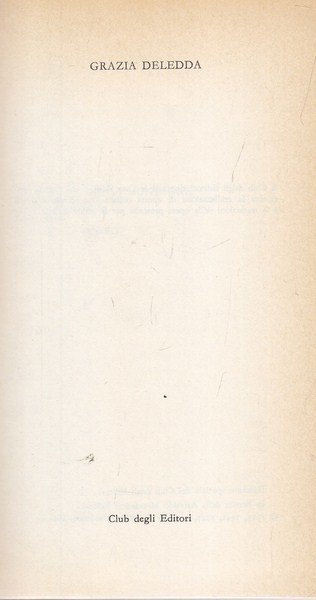 Grazia Deledda - Premio Nobel 1926