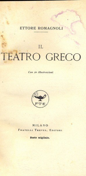 Il teatro greco