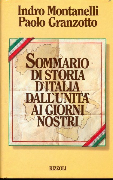 Sommario di storia d'Italia dall'Unita' ai giorni nostri