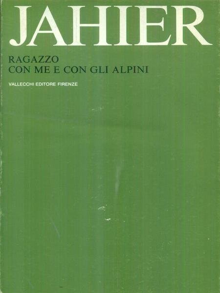 Ragazzo Con me e con gli alpini