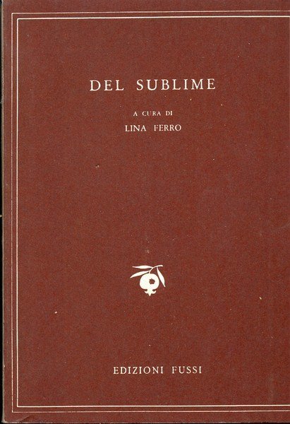 Del sublime - con testo in greco a fronte