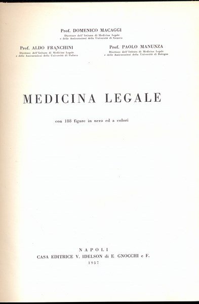 Medicina legale