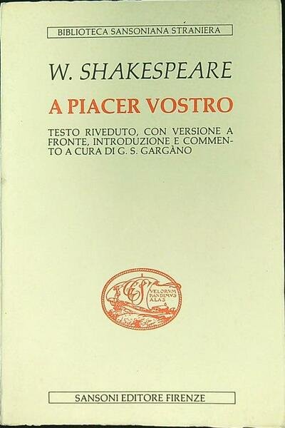 A piacer vostro
