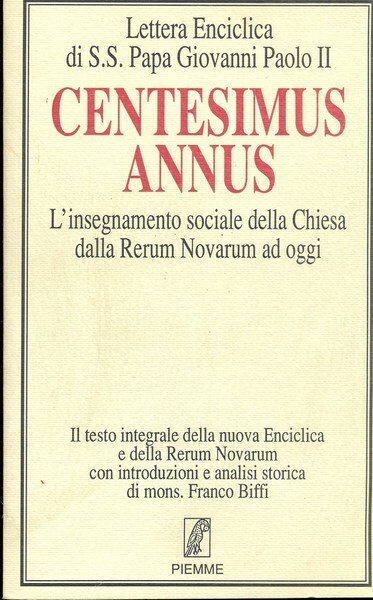 Centesimus annus | Immagine principale