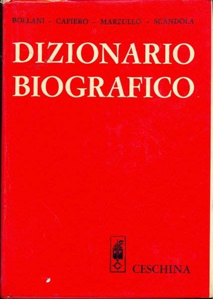 Dizionario biografico | Immagine principale