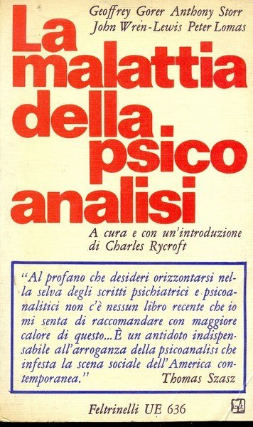 La malattia della psicoanalisi