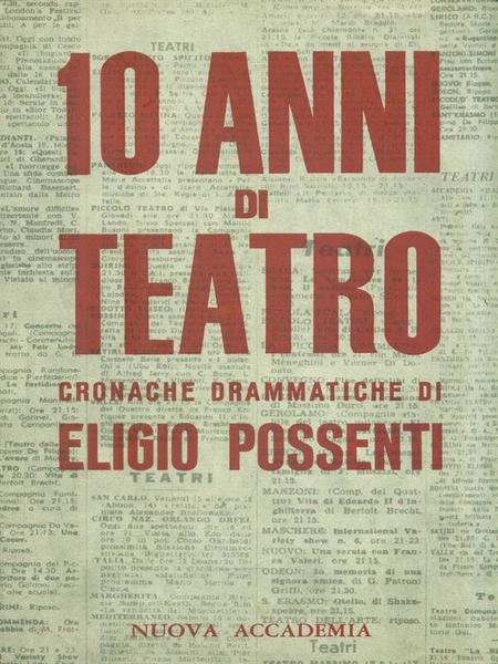 10 Anni di Teatro | Immagine principale