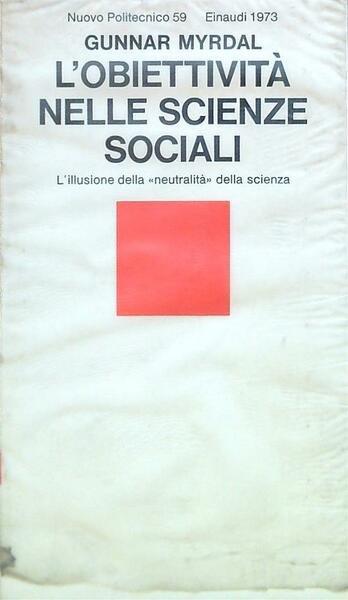L'obiettivita' nelle scienze sociali