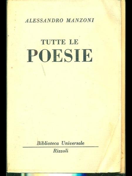 Tutte le poesie