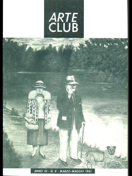 Arte Club anno III n 8 marzo maggio 1961