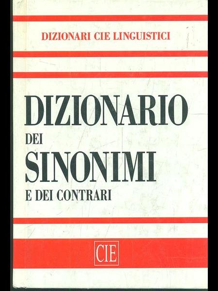 Dizionario dei sinonimi e dei contrari