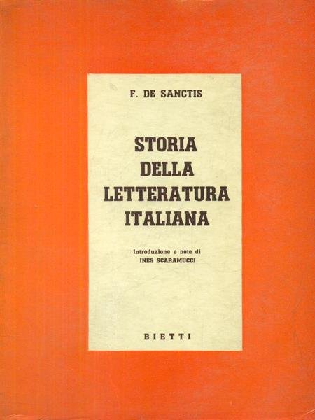 Storia della letteratura italiana 