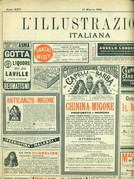 L'illustrazione italiana n.11 - 18 marzo 1898