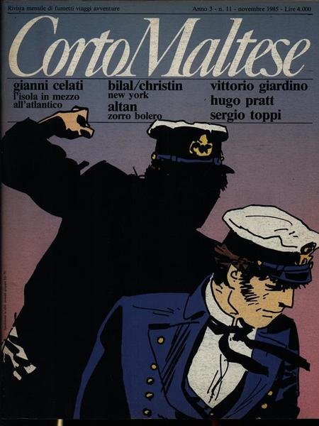 Corto Maltese - n. 11 - novembre 1985