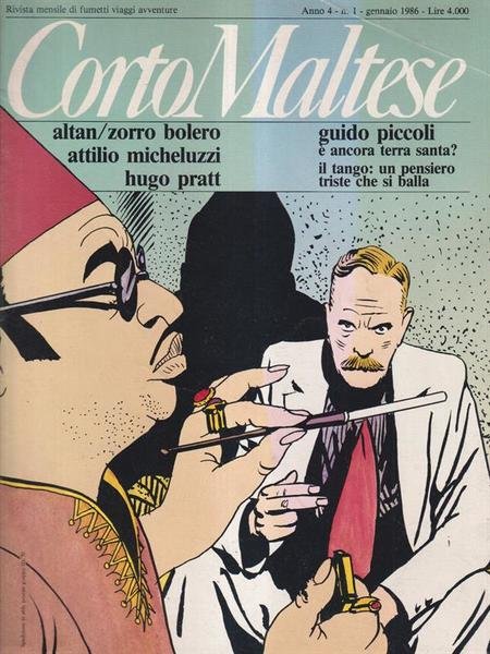 Corto Maltese  - n. 1 - gennaio 1986