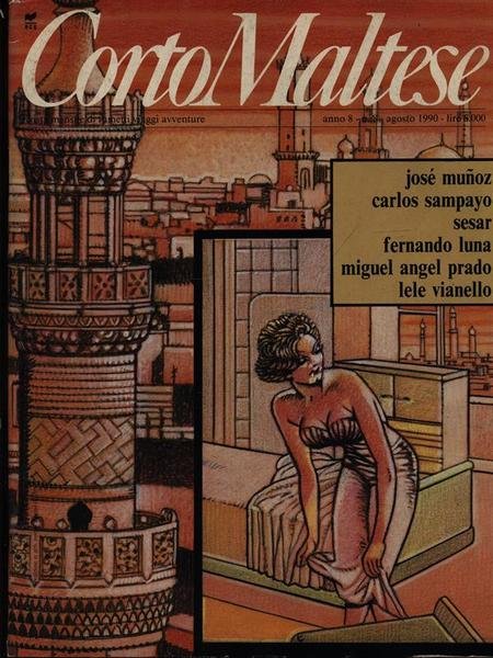 Corto Maltese  - n. 8 - agosto 1990