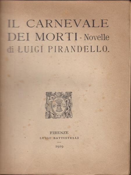 Il carnevale dei morti