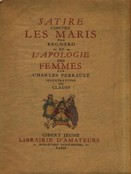 Satire contre les maris et l'apologie des femmes