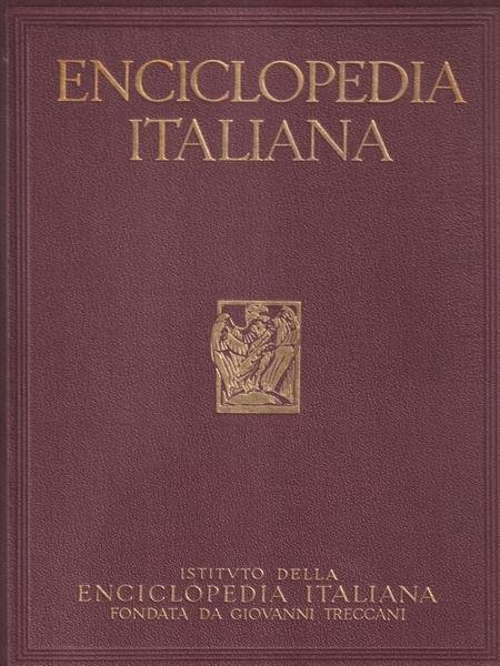 Enciclopedia Treccani di Scienze Lettere Arti 36 voll. 3 appendici …