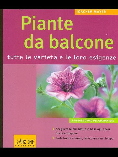 Piante da balcone
