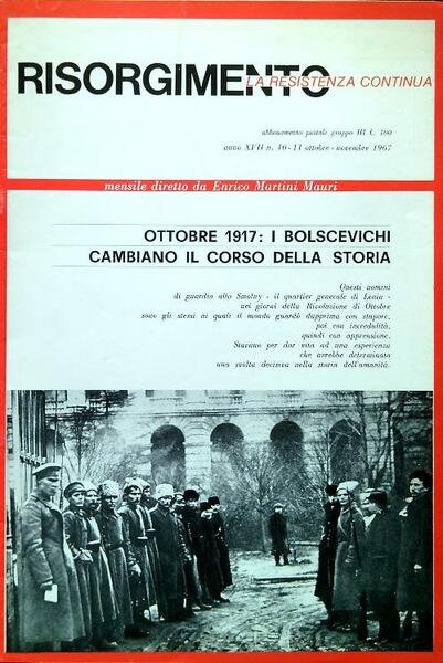 Risorgimento. La resistenza continua - N. 10-11/Ottobre Novembre 1967