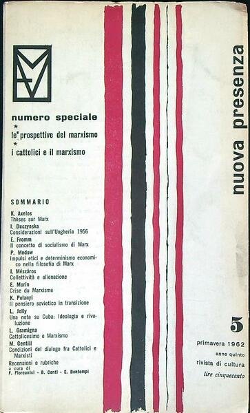Nuova presenza 5/Primavera 1962