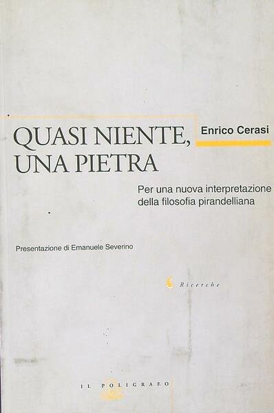 Quasi niente, una pietra