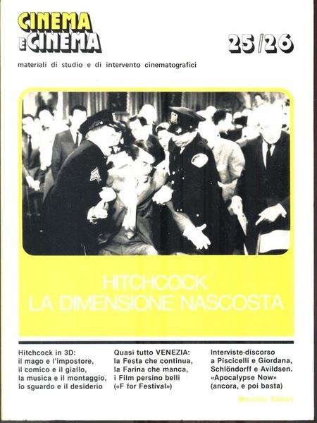 Cinema e cinema n. 25/26 - Hitchcock, la dimensione nascosta