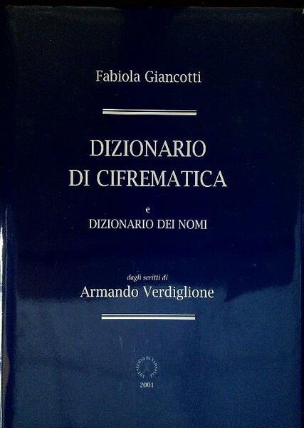 Dizionario di Cifrematica e dizionario dei nomi