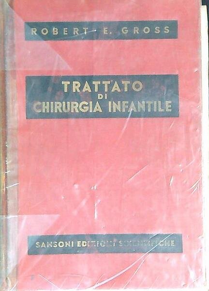 Trattato di chirurgia infantile