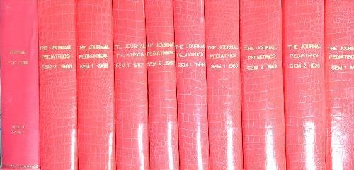 The journal of Pediatrics. Annata dal 1954 al 1970. Mancano …