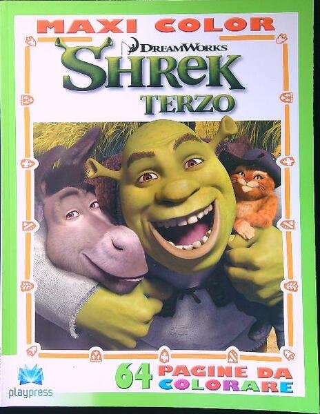 Maxi color n. 8 Shrek Terzo