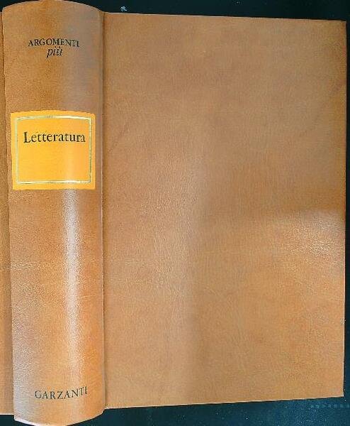 La nuova enciclopedia della letteratura Garzanti
